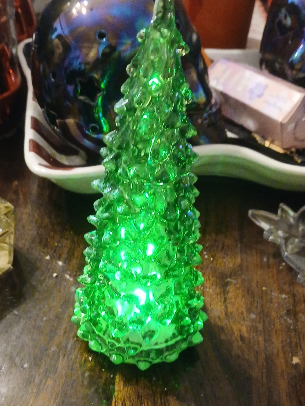 Green LED Christmas Tree - Home Holiday Decor